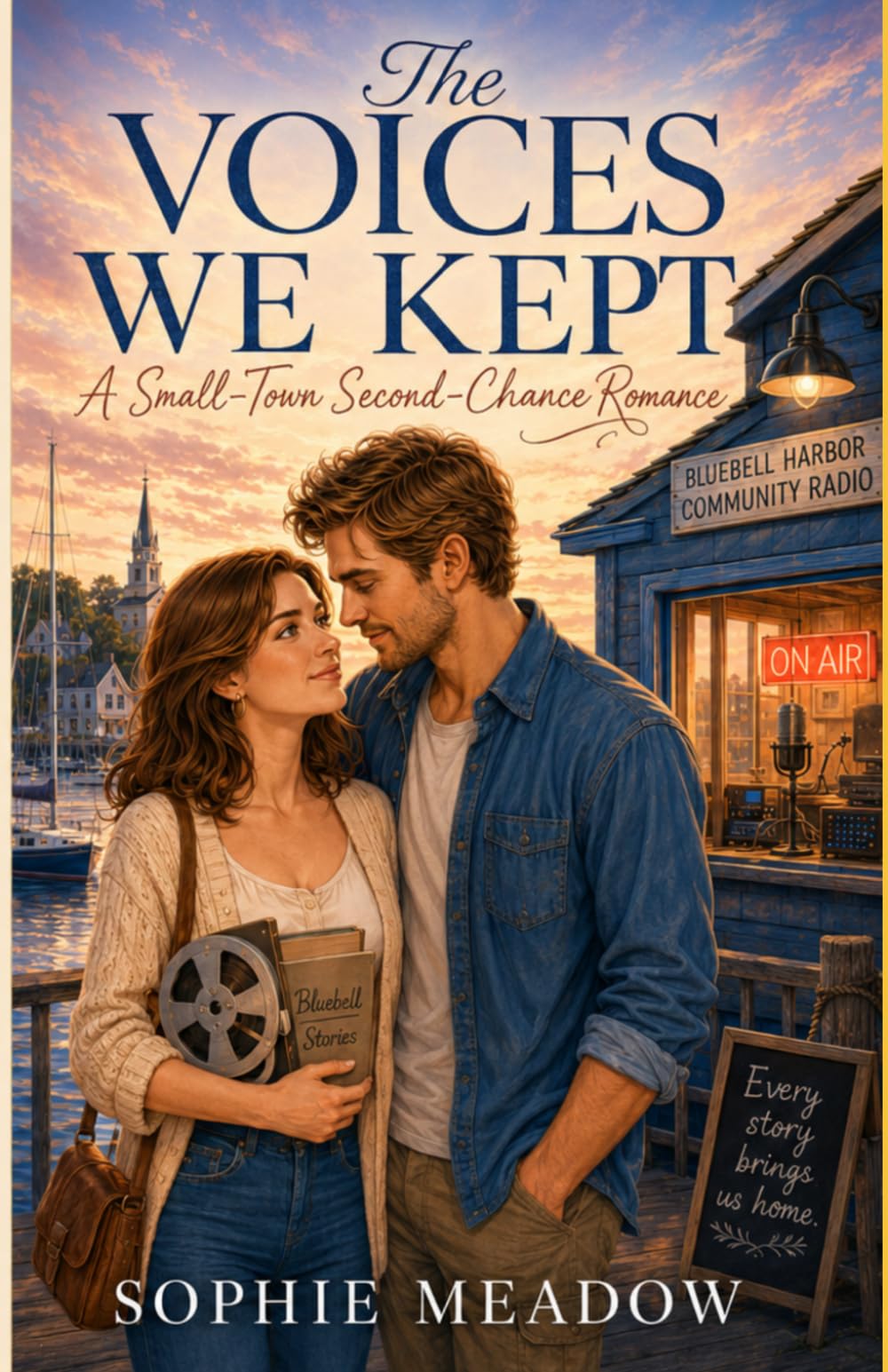 The Voices We Kept: A Heartwarming Second-Chance Coastal Romance (Small-Town Romance)