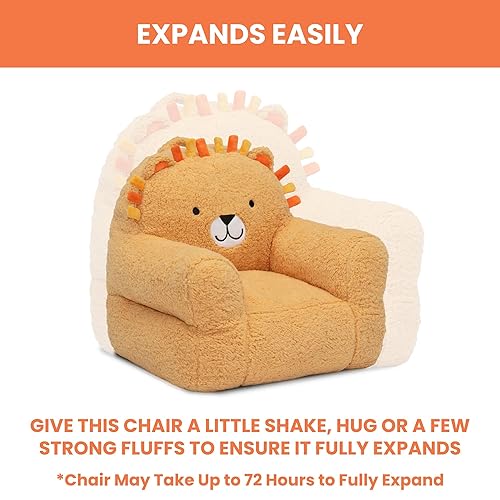 Miniatura 6 de Delta Children Lion Cozee Buddy Silla, Naranja