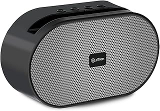 pTron नया लॉन्च किया गया फ्यूज़न हुक 6W मिनी ब्लूटूथ स्पीकर, 6 घंटे प्लेटाइम, 52mm डायनामिक ड्राइवर, ब्लूटूथ 5.0 कनेक्टिविटी, Aux/TF कार्ड/USB प्लेबैक, TWS पेयरिंग और इंटीग्रेटेड कंट्रोल (ग्रे (धूसर))