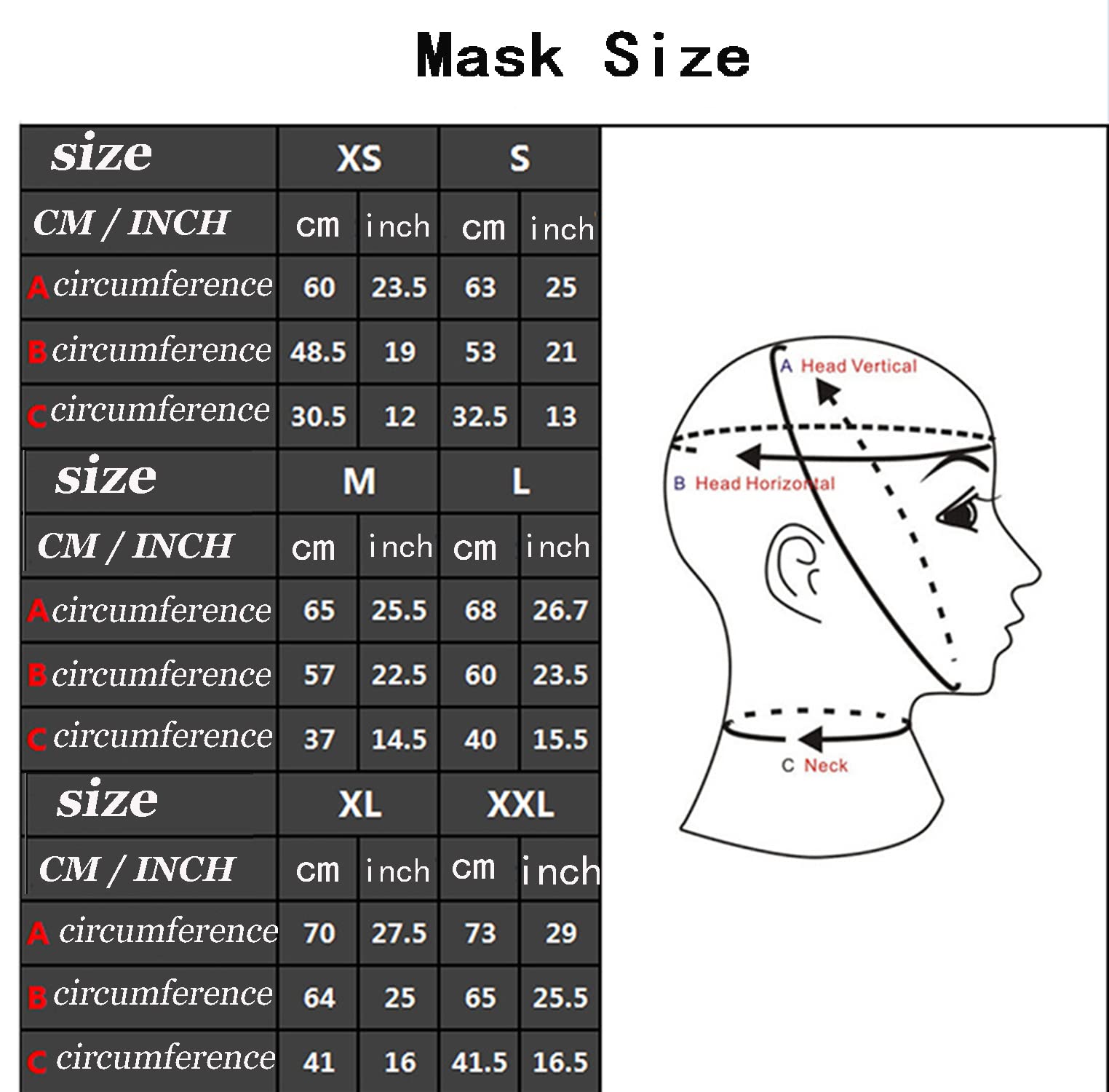 Latex Tête Couverture Masque Cagoule avec Queue de Cheval Noire pour Jeu de Rôle Party