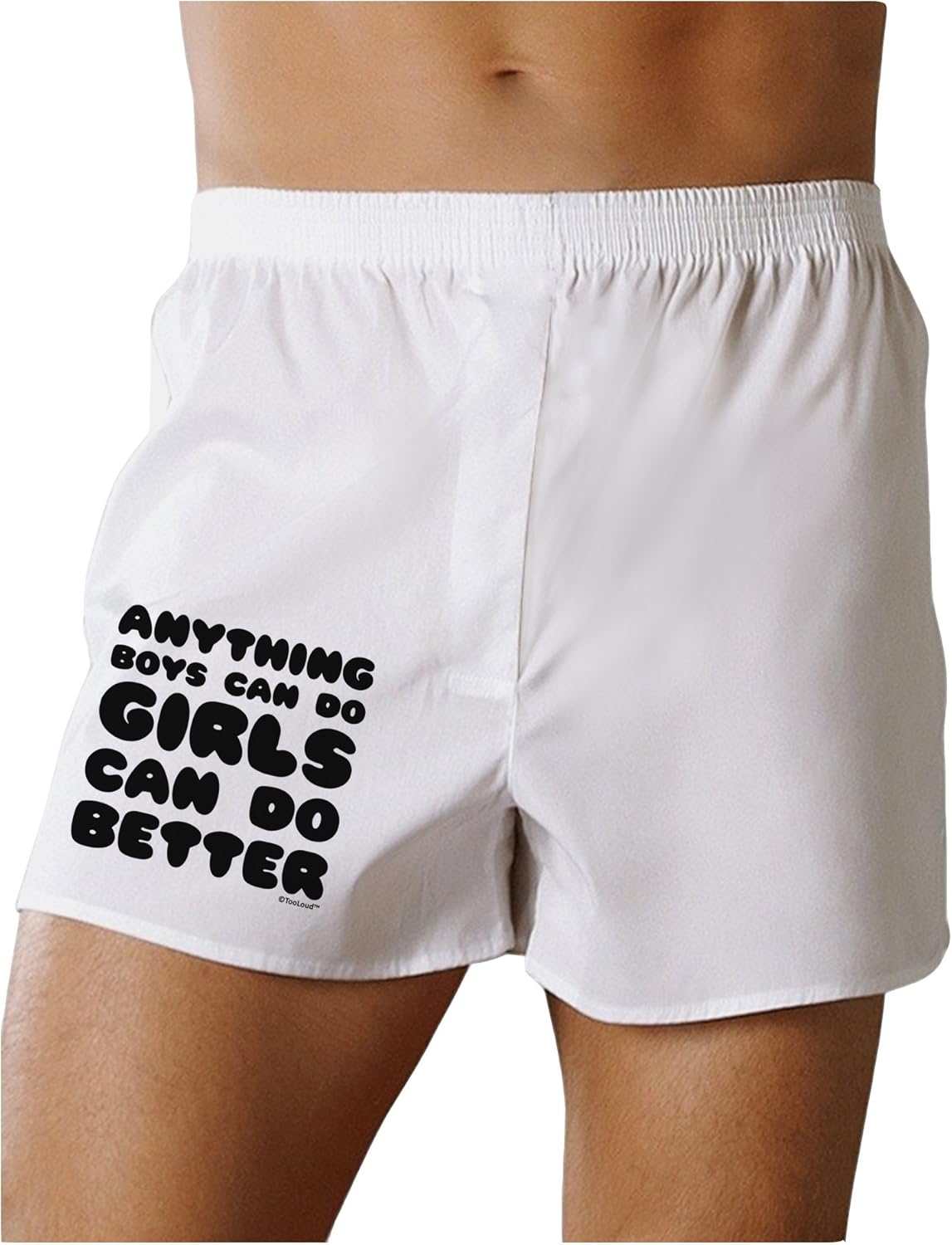 TOOLOUD Anything Boys Can Do Girls Can Do Better Boxers Shorts