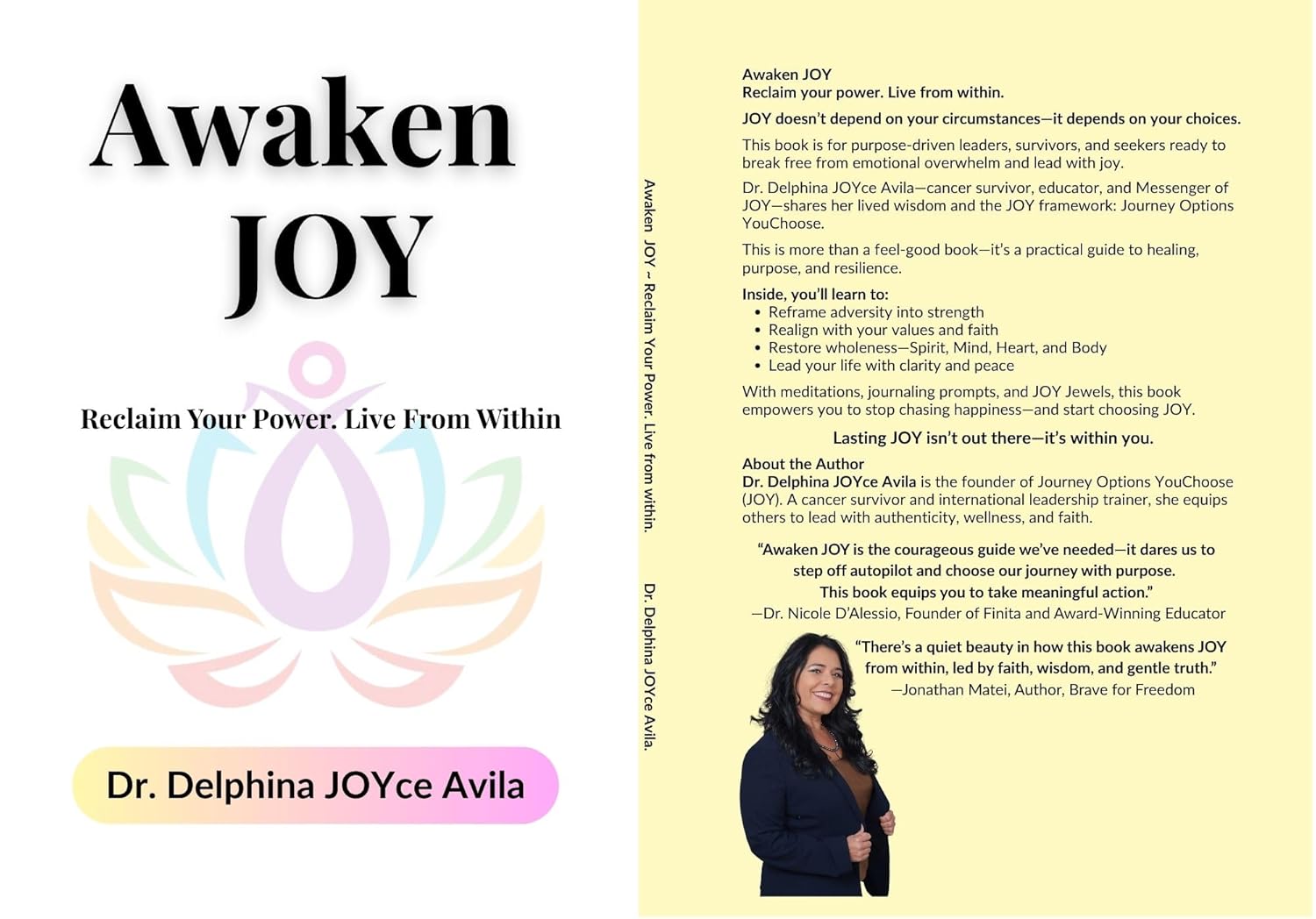 Awaken JOY: Reclaim Your Power. Live From Within.      [Print Replica] Kindle Edition
