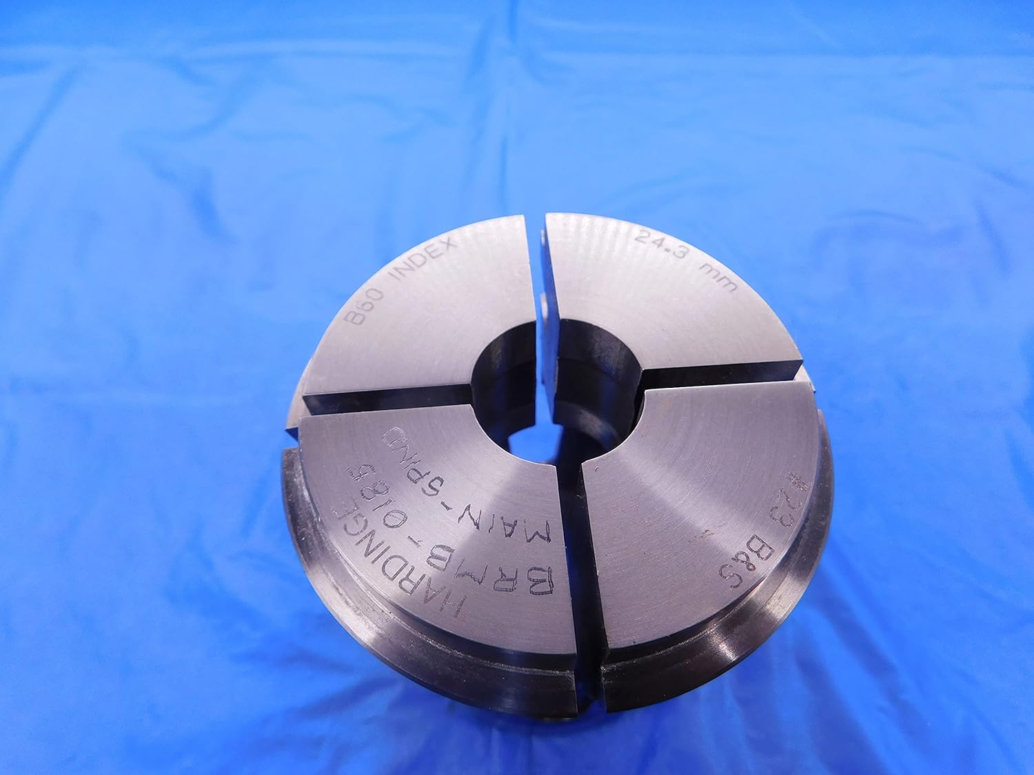 HARDINGE B60 Index Round Collet #23 B&S Size 24.3MM 24.3 MM B-60 B60 - MB0814LVR