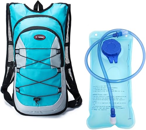 Miniatura 1 de Monvecle - Mochila de agua con vejiga para andar en bicicleta Senderismo, escalar + 2L Bolsa de hidratación