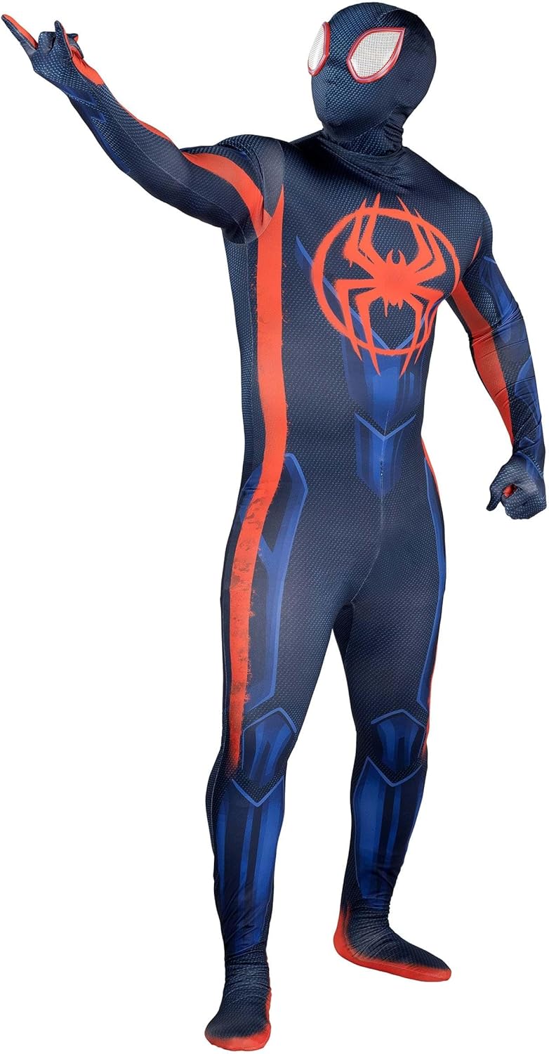 MARVEL Spider-Verse 2 Adult Miles Morales Zentai Suit Costume