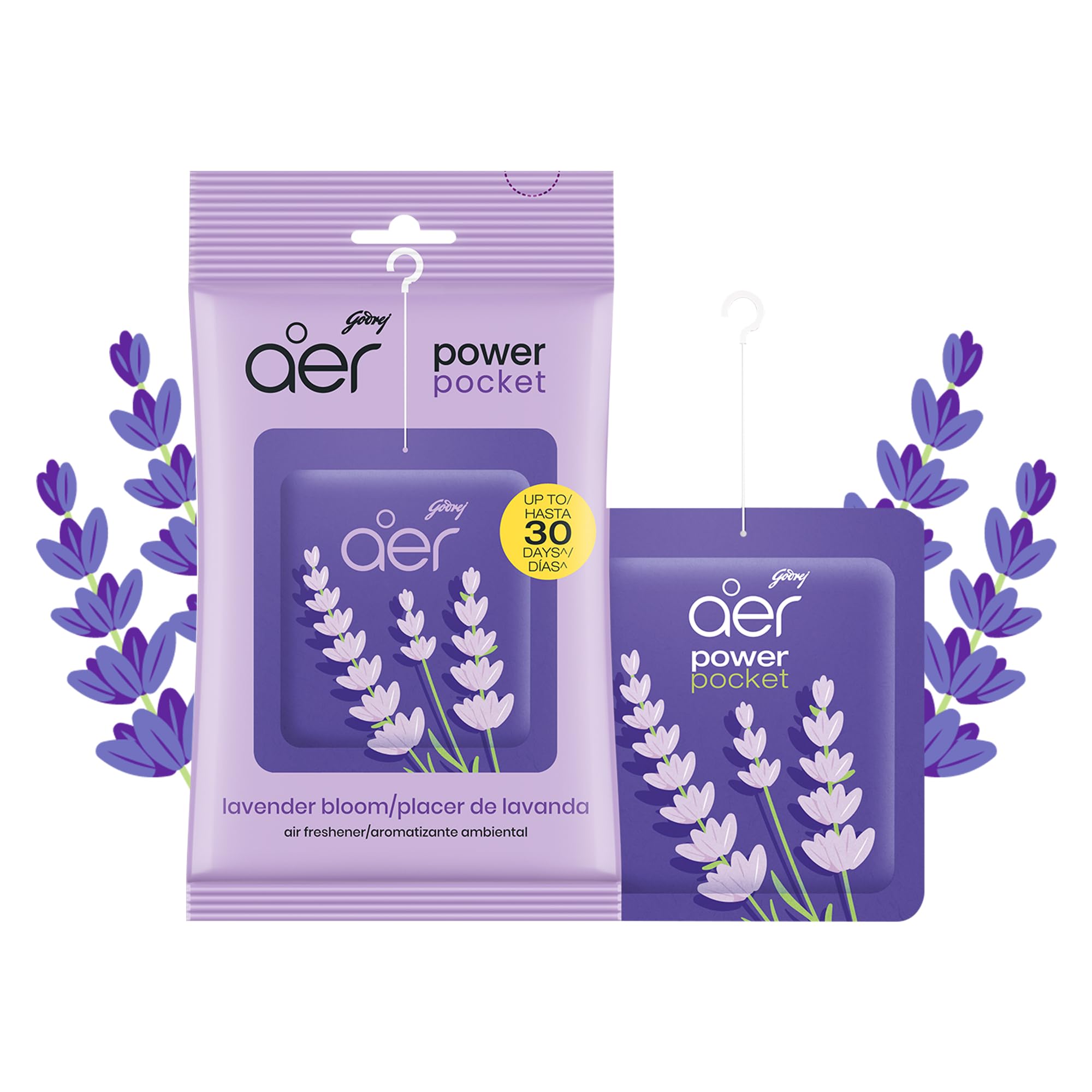 Aer Power Pocket Lavender Bloom 1pk, 7.5g