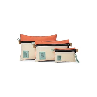 Topo Designs Accessory Bag Bundle Luggage Almond/Emberglow, Nylon
