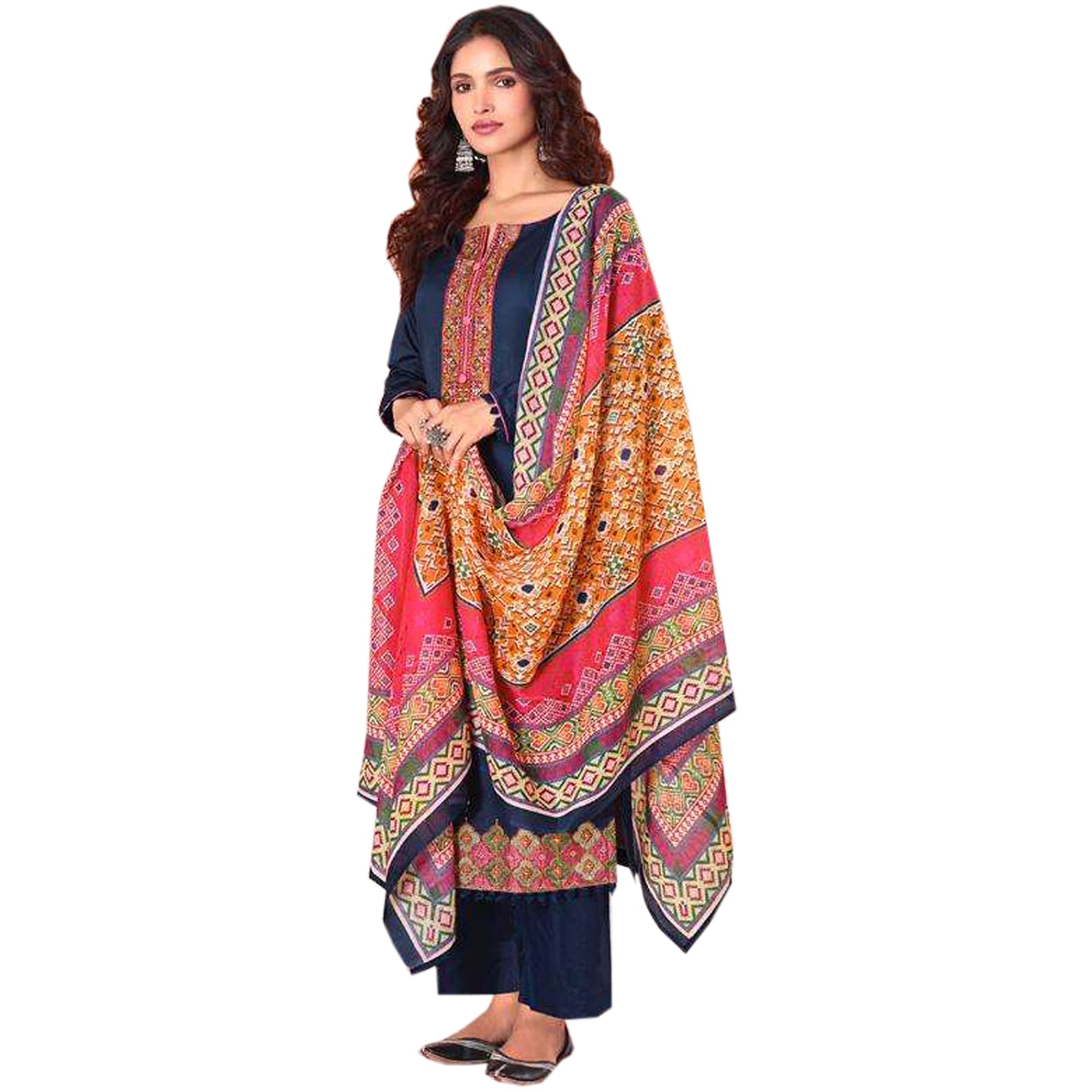 Indian Pakistani Ethnic Wear Stitched Plus Size Womens Wear Ethnic Salwar Kameez Pant Suits