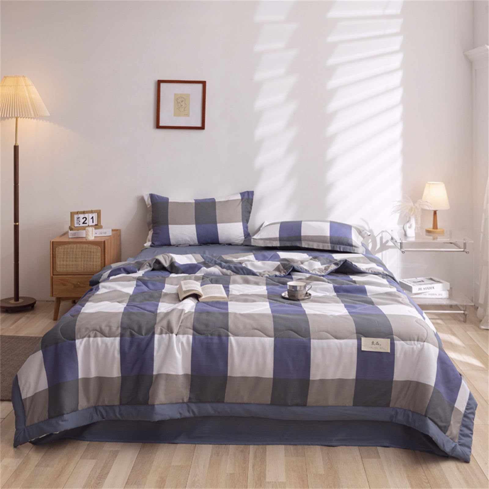 Chickwin Désign De Dentelle Dessus De Lit Matelassé,Floral Couvre Lit Matelassé Réversible