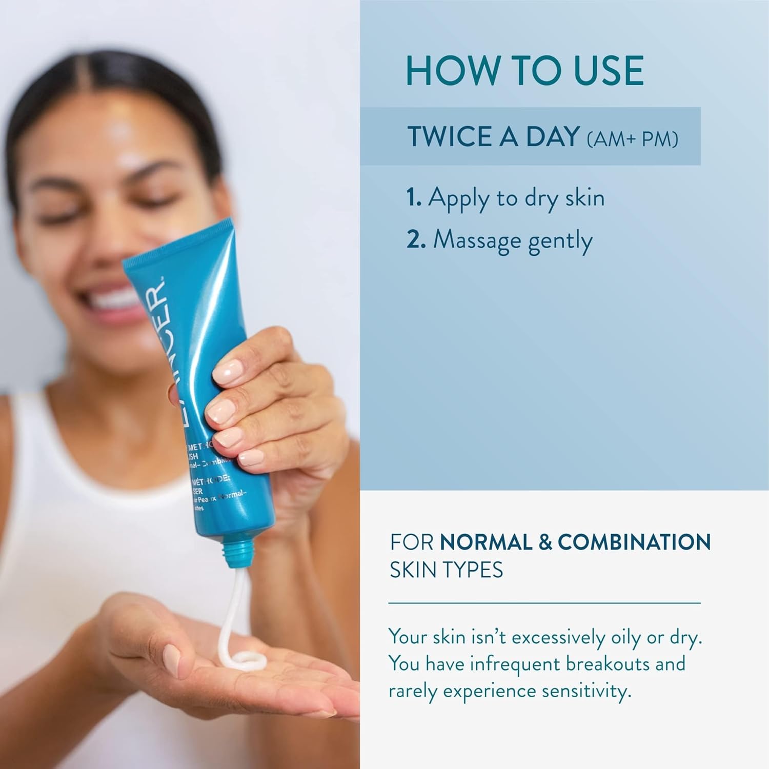 Lancer Skincare The Method: Polish Facial Exfoliator, Daily Exfoliating Face Scrub with Natural Minerals, Normal Combination Skin, 4.2 Fluid Ounces - Image 5