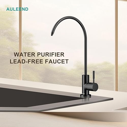 Miniatura 3 de Grifo de ósmosis inversa de latón, sistema de filtro de agua para fregadero, adecuado para la mayoría de sistemas de ósmosis inversa o filtración de