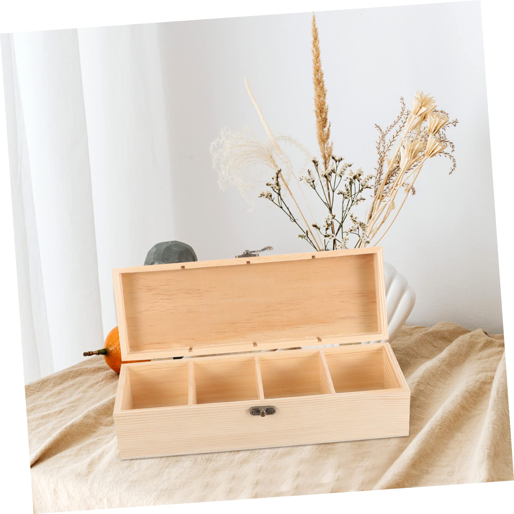 削除前お値下げ❣️大きな木製ハープと収納バック Amazon｜山善(YAMAZEN) 収納ボックス ブラウン ハーフ・浅型 完成品