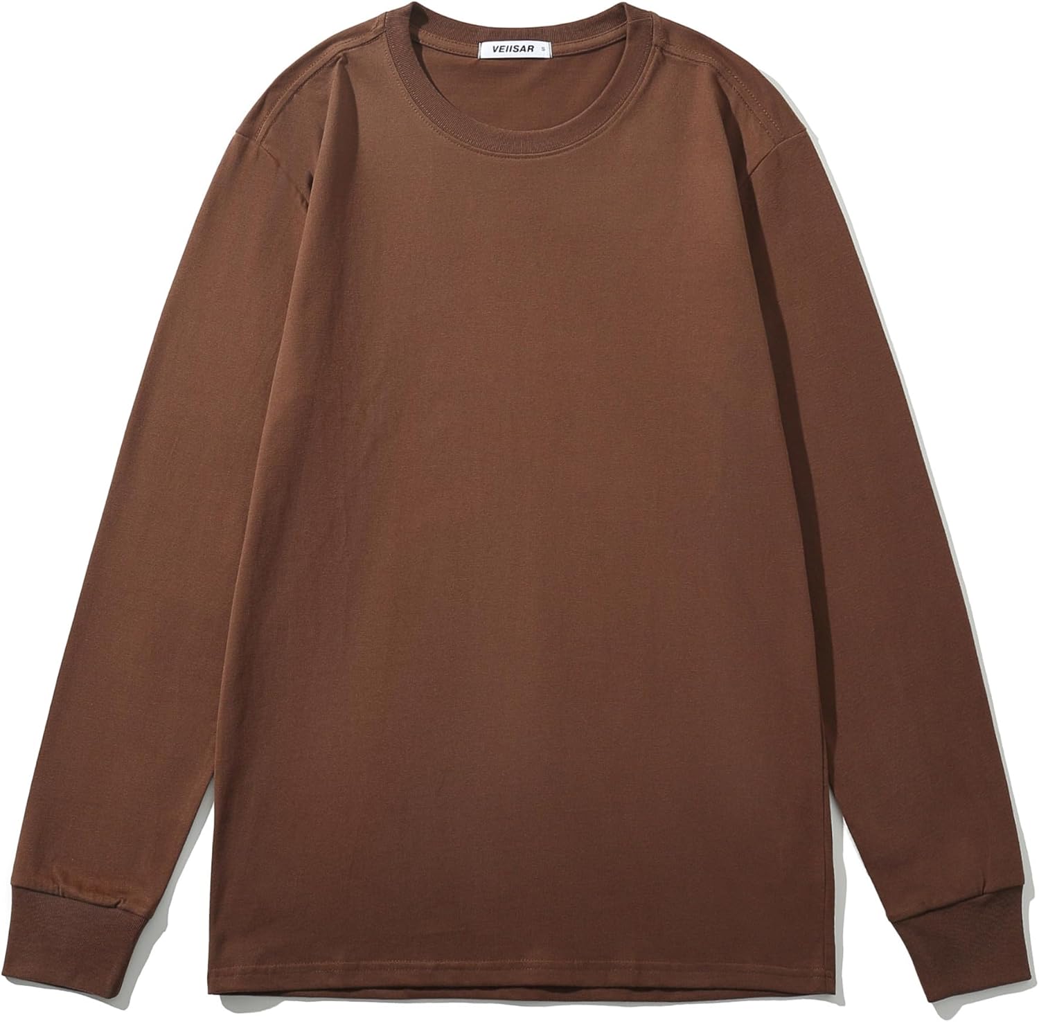 VEIISAR Men's Heavy Weight Crew Neck T-Shirt Mens Premium Cotton Tee - Pre Shrunk S-3XL - Image 5