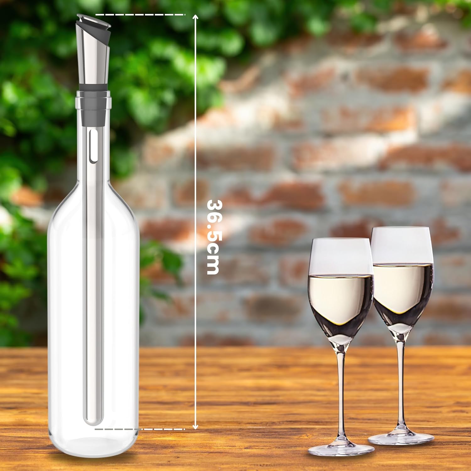 ワインチルスティック - 注ぎ口 - エアレーター