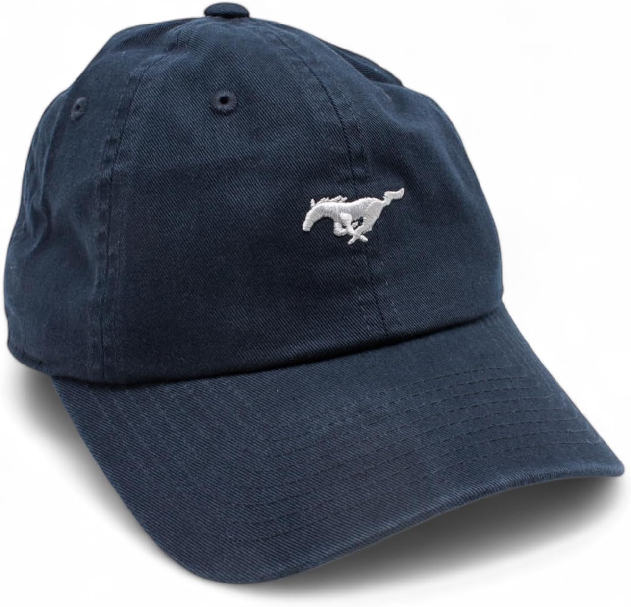 AMERICAN NEEDLE Ford Motor Co. Micro Slouch Mustang Pony Adjustable Dad Hat New