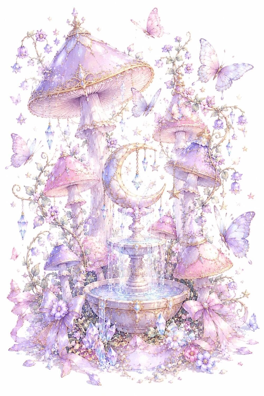 Rqwybcaxn Embroidery Beads Kit Flowers and Butterflies 40x50cm