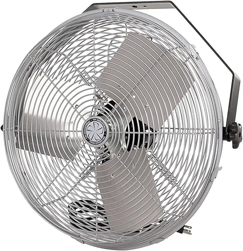 TPI Tamaño del ventilador de pared: 18"