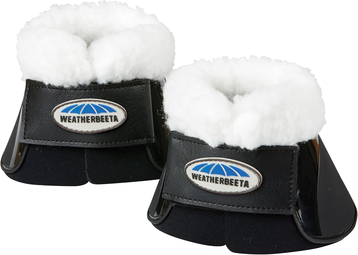 WeatherBeeta Fleece Trim Impact Bell Boots, Black, Full