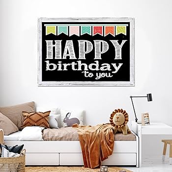 Amazon | 黒板 48 x 36インチ ブラックボード 非磁性