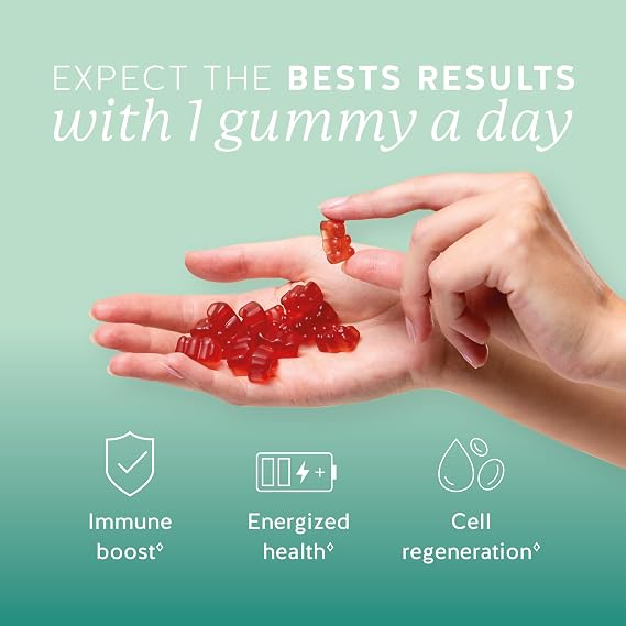 Bears with Benefits Immune Support Gummies with Vitamins C, D, B6 & Zinc