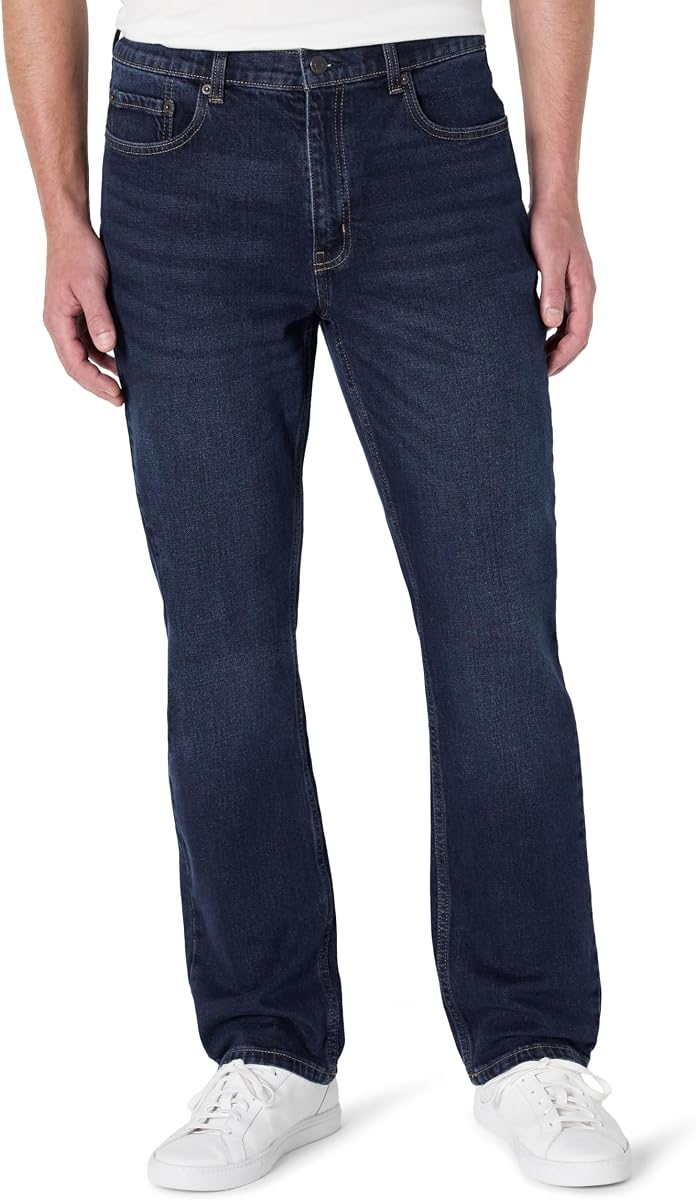 Amazon Essentials Vaqueros rectos de baja elasticidad para hombre