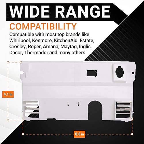 Miniatura 2 de BlueStars Reemplazo de soporte de control de refrigerador WP2180226 ultraduradero  Compatible con refrigeradores Whirlpool y Kenmore  Reemplaza