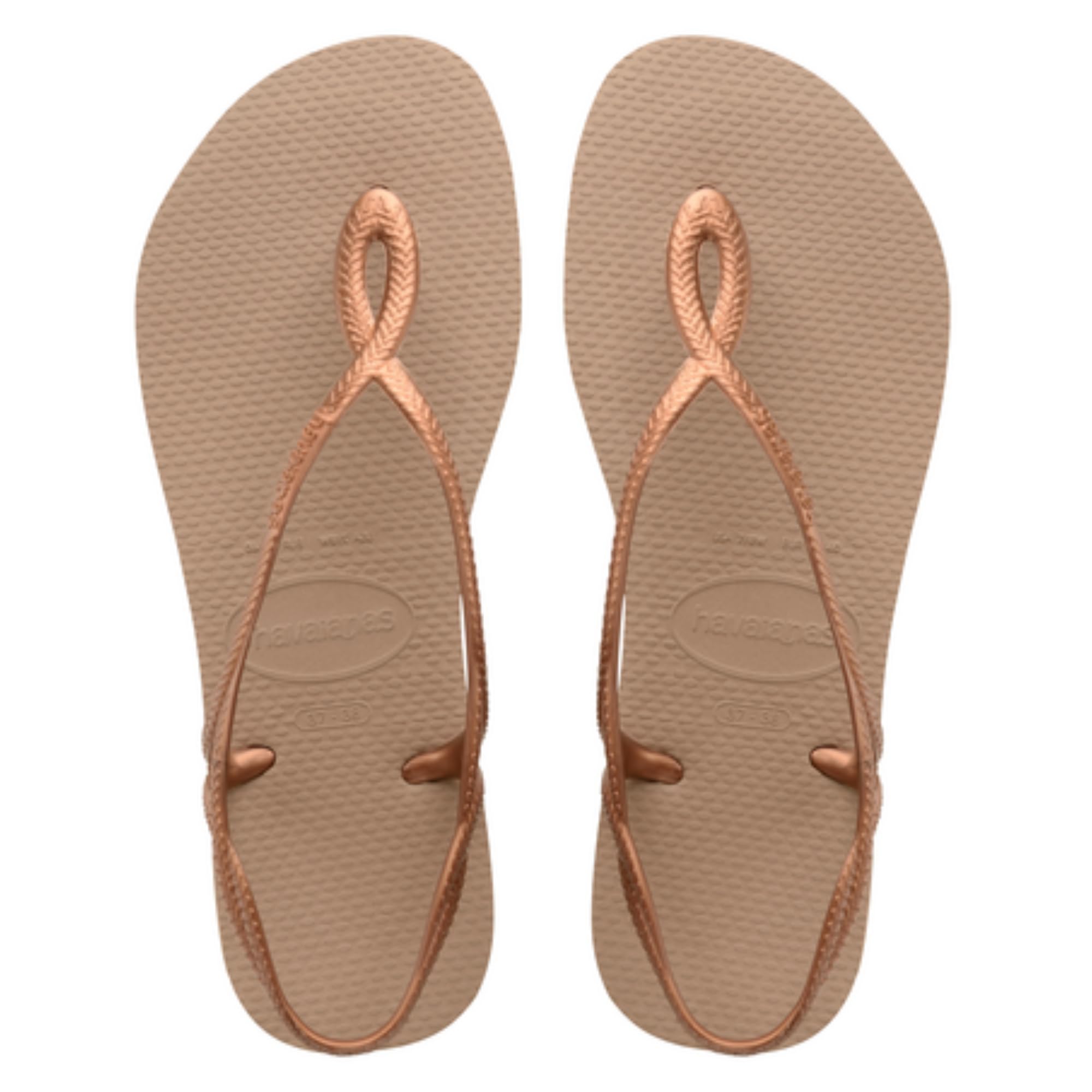 Havaianas Luna Mujer Sandalias Oro Rosa 41/​42 EU