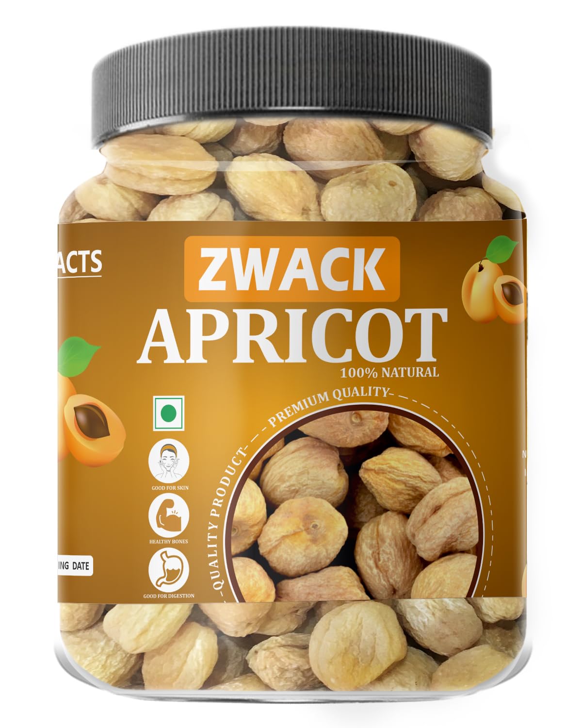 ZWACK 900gm Exotics Apricots Dry Fruits | Apricot, Dried Apricot, Dry Fruits, Apricots, Apricot Dry Fruits, Dry Apricot, Dried Apricots, Turkish Apricot, Gluten Free & Sodium Free (900gm) (B0D7HX1KPC) Amazon Price History, Amazon Price Tracker