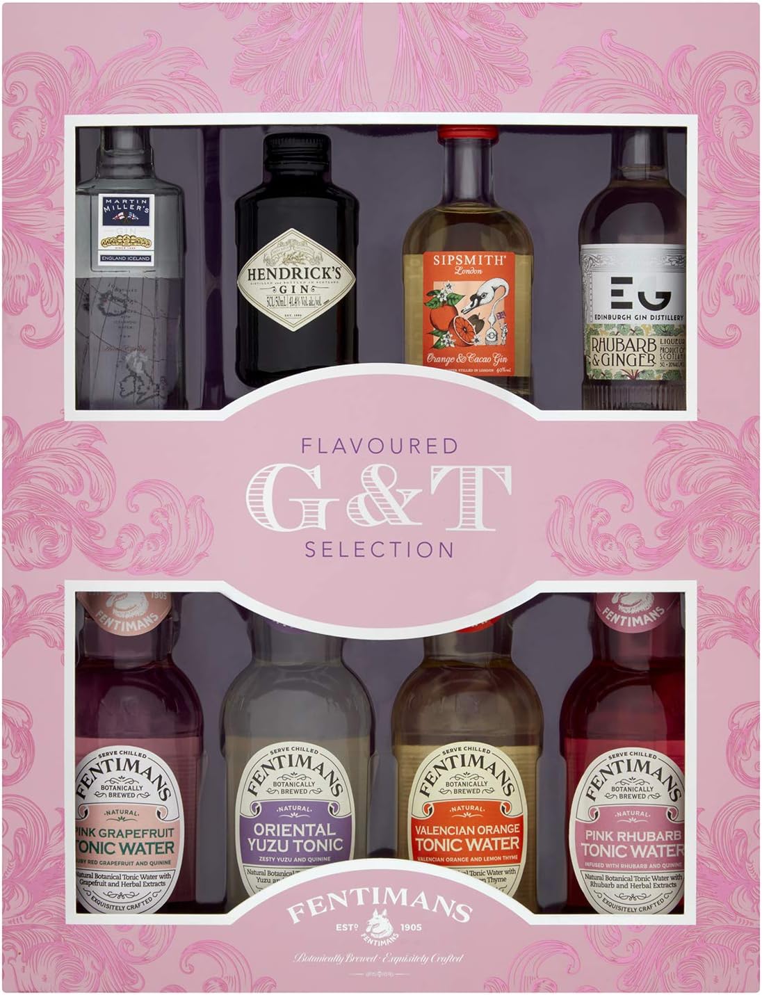 Fentimans Flavoured Gin & Tonic Experience Gift Set by Blue Tree Gifts