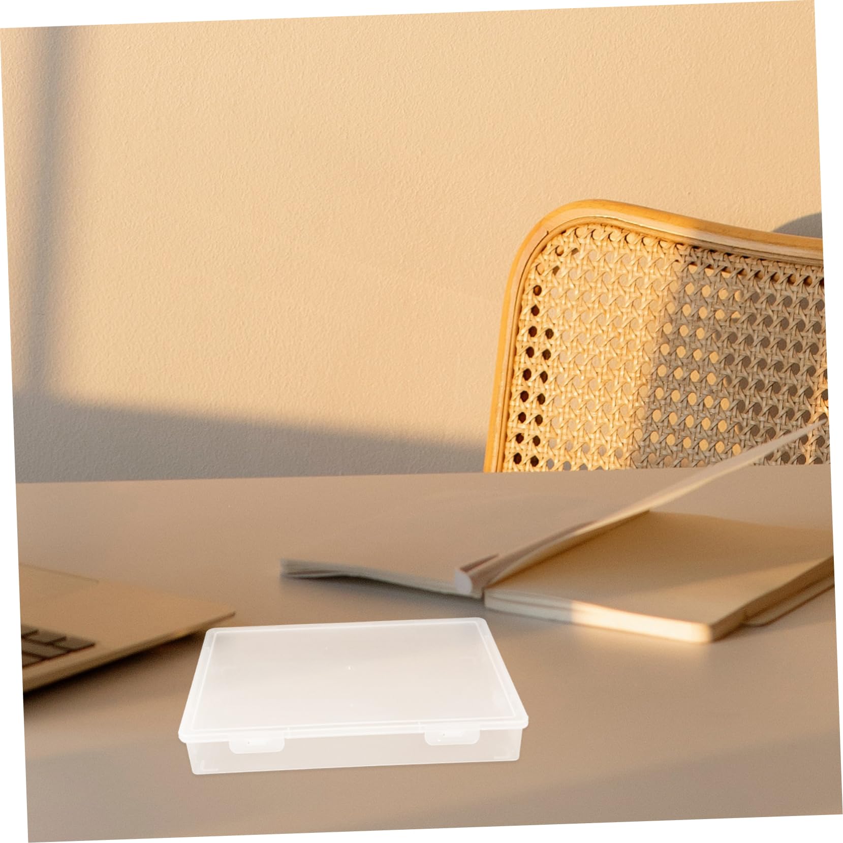 Operitacx 6 Stück Bastelbox Organizer aus Kunststoff mit Transparentem Deckel und Dichtfunktion Großer Perlenorganizer zur Schmuckaufbewahrung für Kleine Bastelutensilien