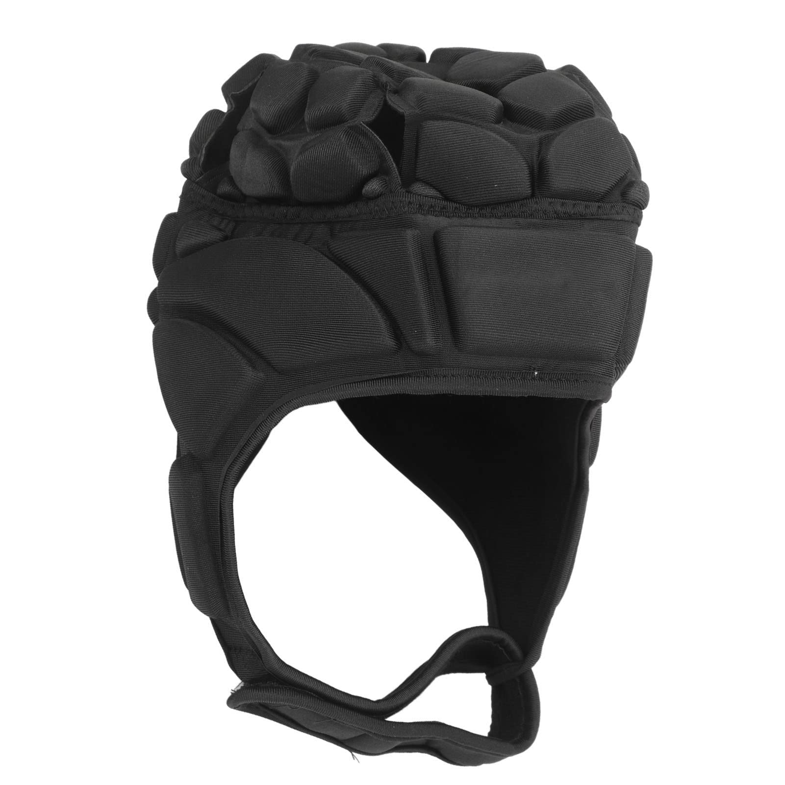 Protector de Cabeza de Gorra de Rugby, Previene Colisiones Casco de Portero de EVa Protector Suave Profesional con Rejillas de Ventilación para Fútbol(SG)