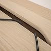 IKEA Alex Desk, 100x48 cm, White Stained/Oak Effect