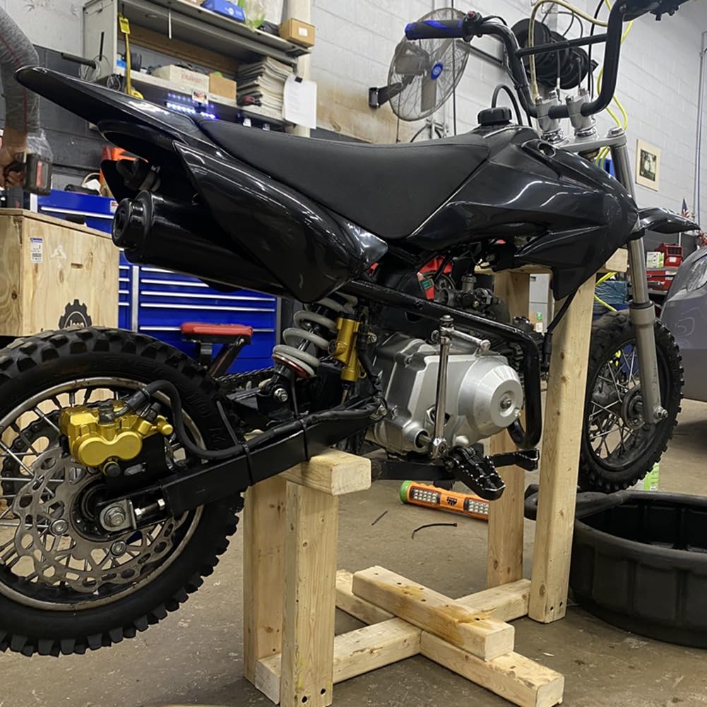 Kit de Plásticos CRF50, Piezas de Pit Bike, Carenados y Guardabarros para CRF 50 XR 50 SSR 110 107 125 MX650 MX500 Piranha Baja Negro