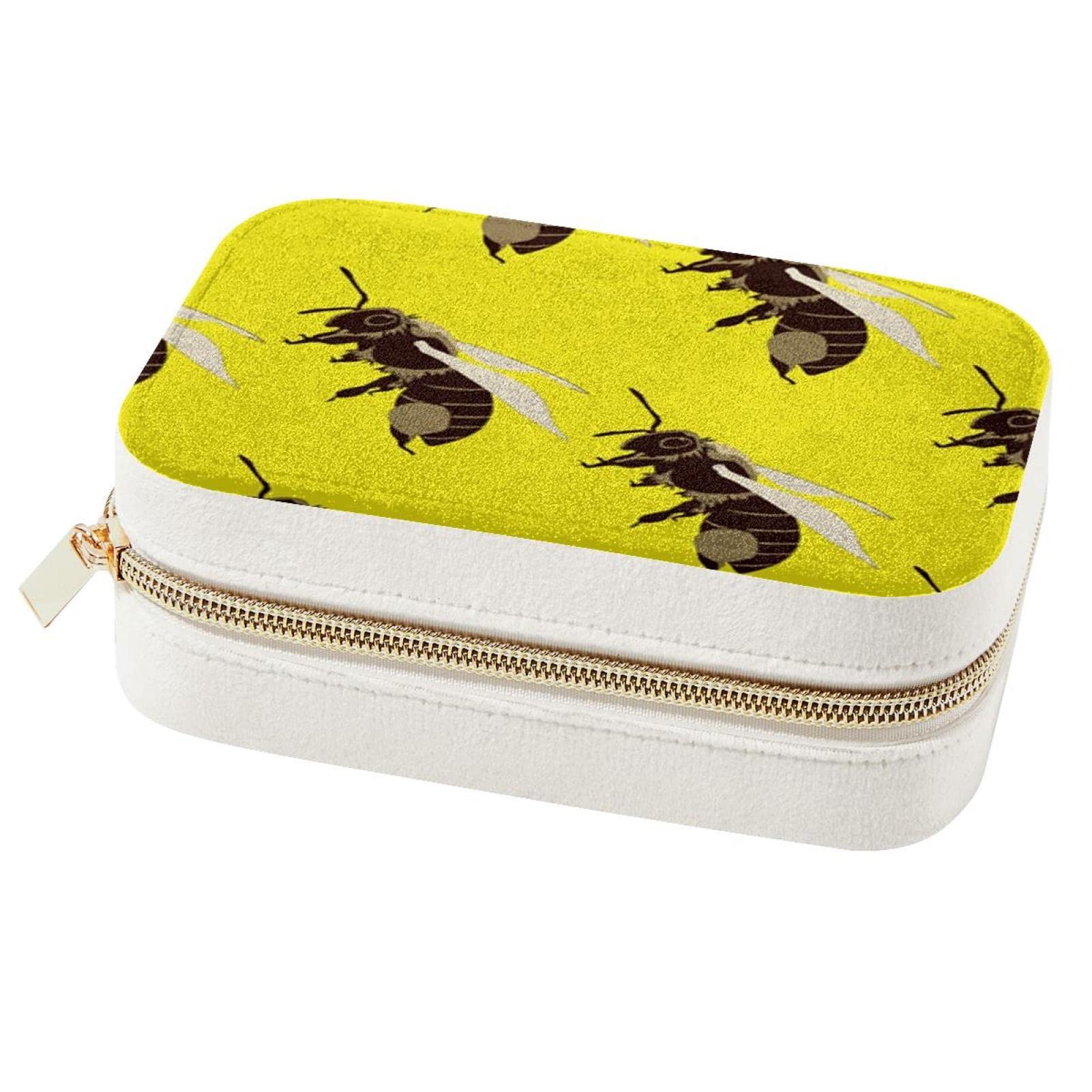 Boîte à bijoux voyage abeille idéale pour vos déplacements et vacances