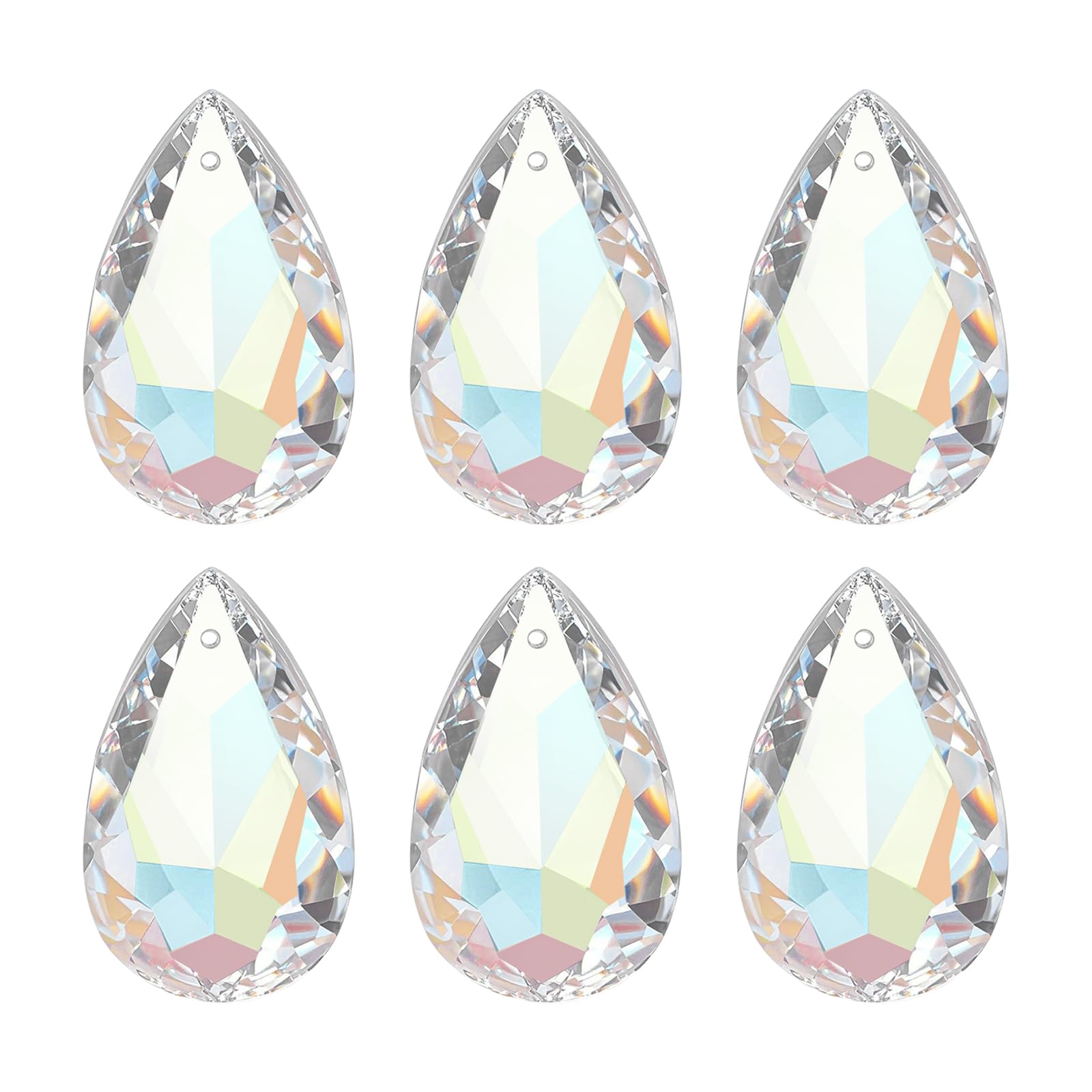 Prismes de lustre en cristal K9 PATIKIL violet de haute pureté pour luminaire et décoration