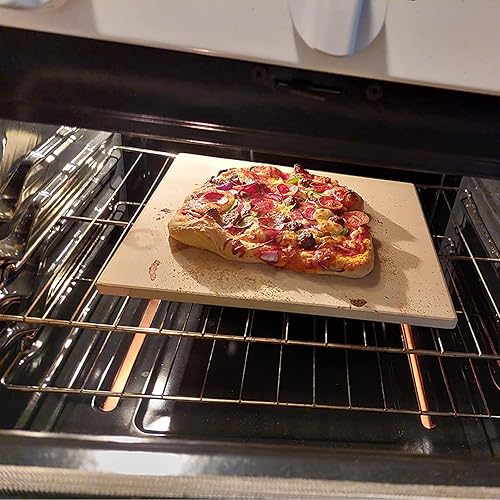 Miniatura 9 de Repuesto de tabla de hornear de piedra de cordierita para horno de pizza de gas Ooni Koda 16, piedra de pizza para horno de pizza Ooni, reemplazo de
