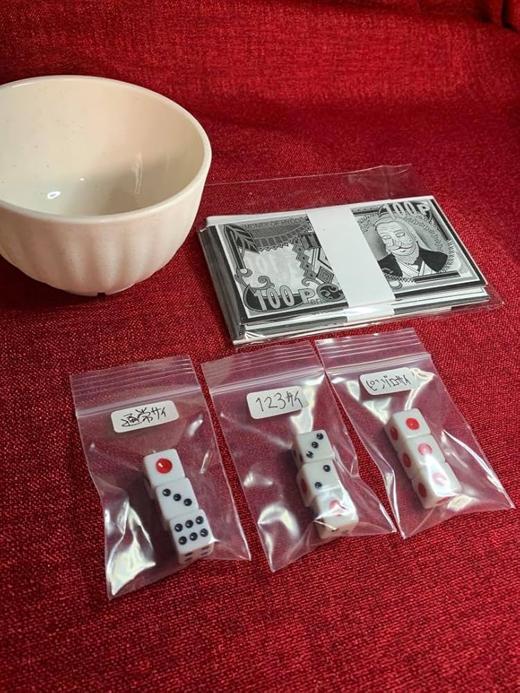 Amazon.co.jp: 8 27 セール 常勝チンチロ 123賽 ピンゾロ賽