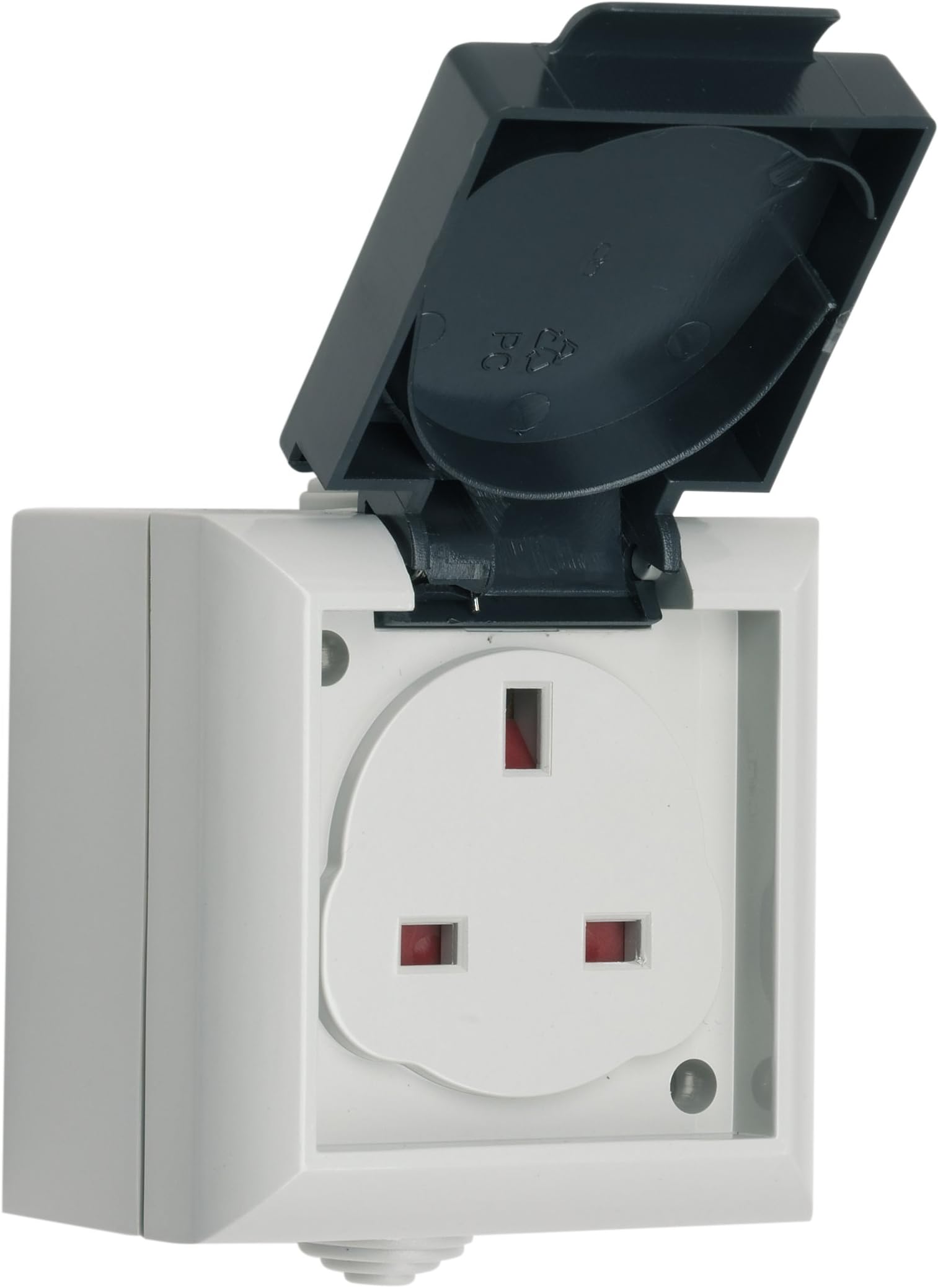 SMJ EP13SB - IP54 13A Outdoor Power UK Single Socket