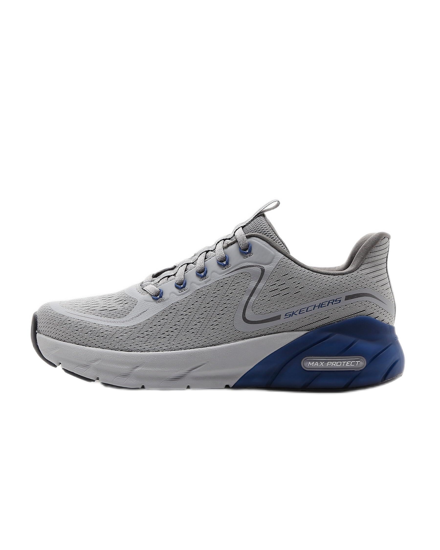 Skechers-232664-GYBL-Mens Casual Shoes-UK8 Gray/Blue (B0CG9QQRH1) Amazon Price History, Amazon Price Tracker