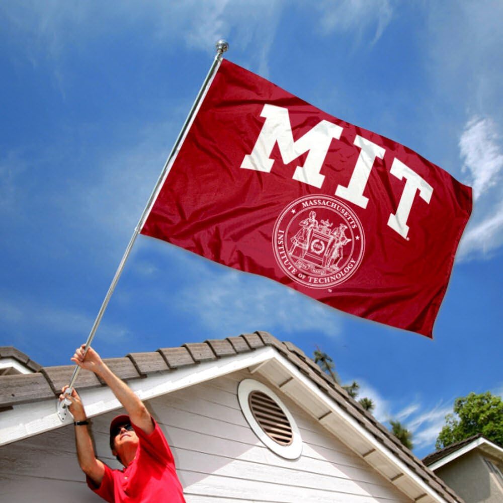 MIT Engineers Massachusetts University Large College Flag - Image 2