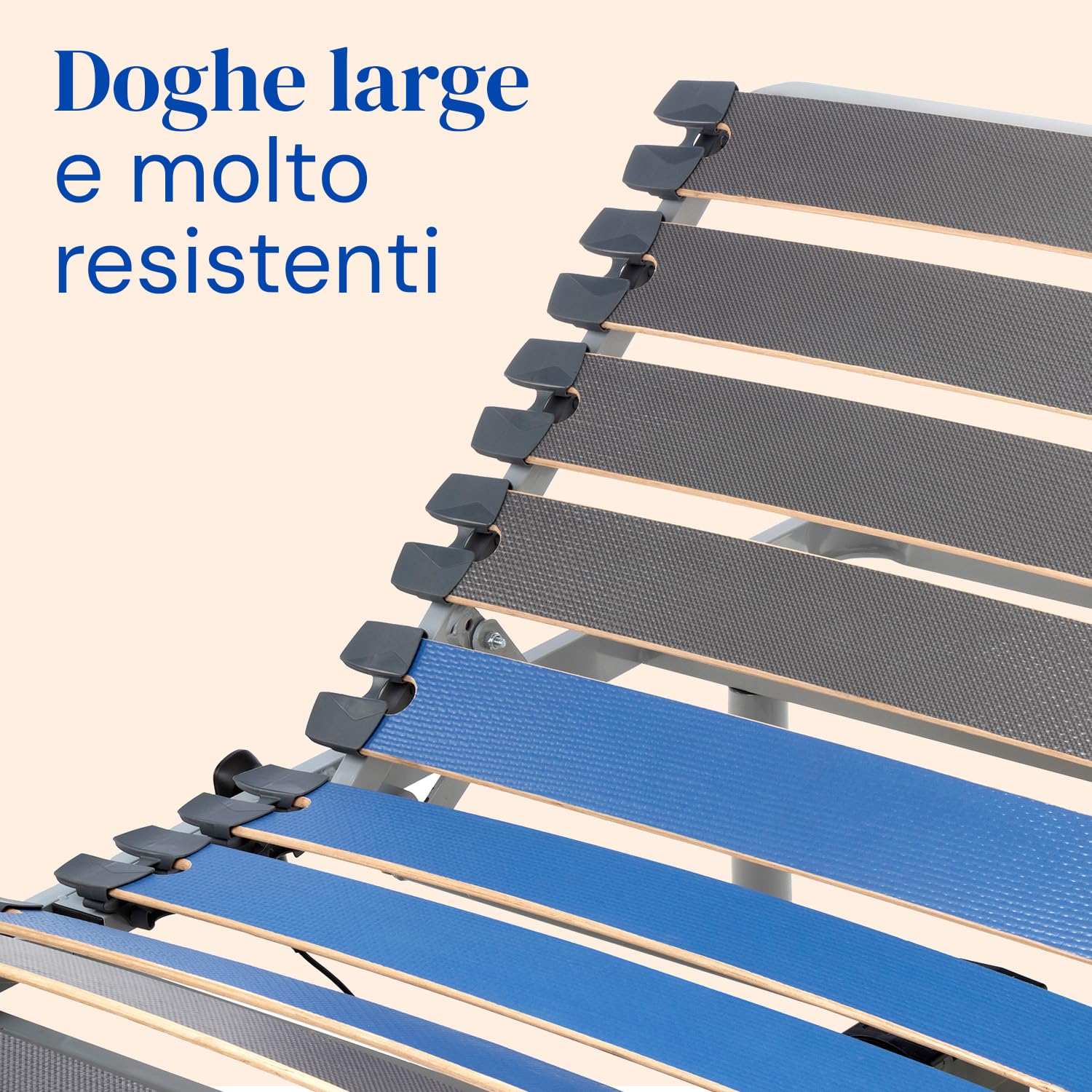 Geriafy – Letto elettrico con gambe regolabili in altezza e materasso HR Professional | Fodera impermeabile | 80x200 cm + sponde