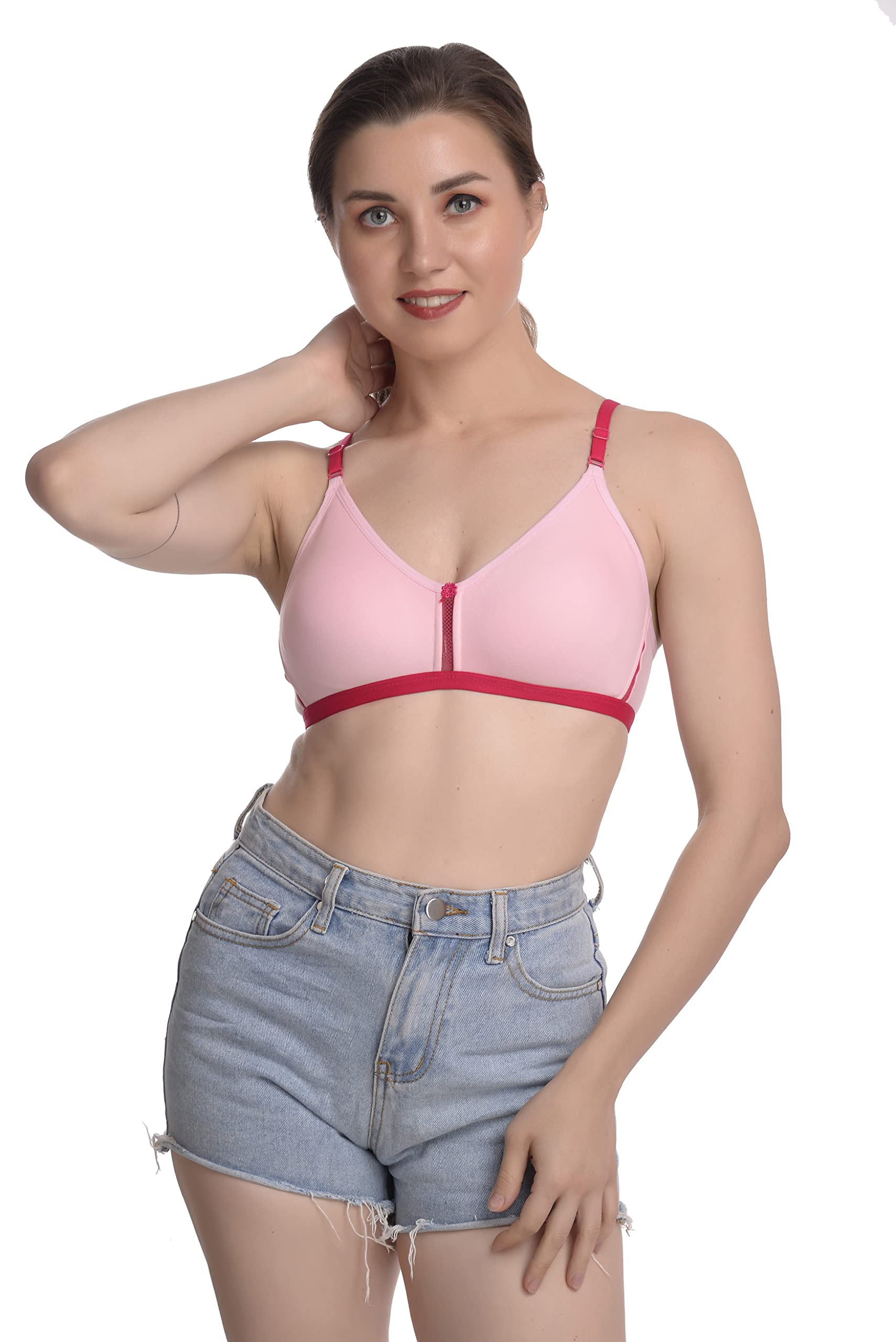 PRITTY TOUCH Mo-hini Cotton Bra 2|