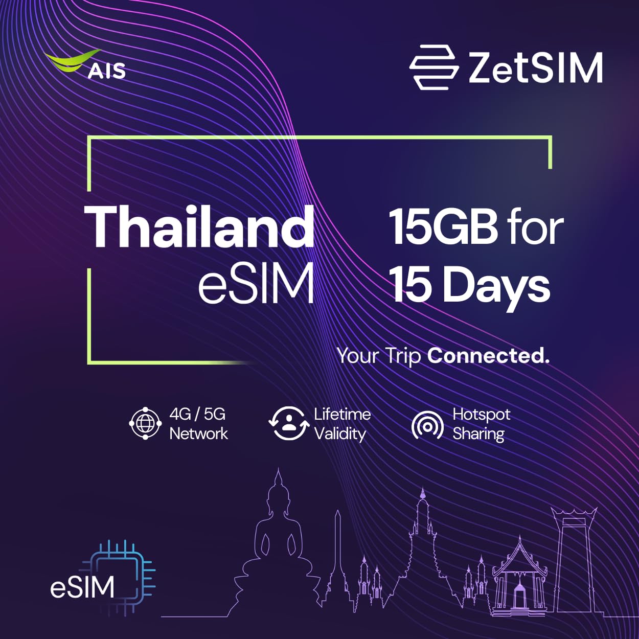 ZetSIM Thailand eSIM | 15GB Data for 15 Days | Prepaid Travel SIM for Thailand | No Roaming Charges-image-32