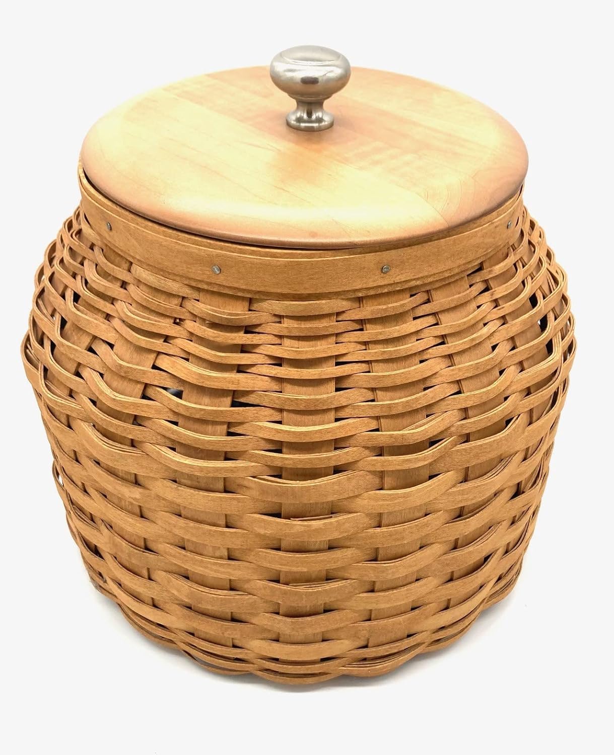 Longaberger Cookie Jar Basket Home & Kitchen