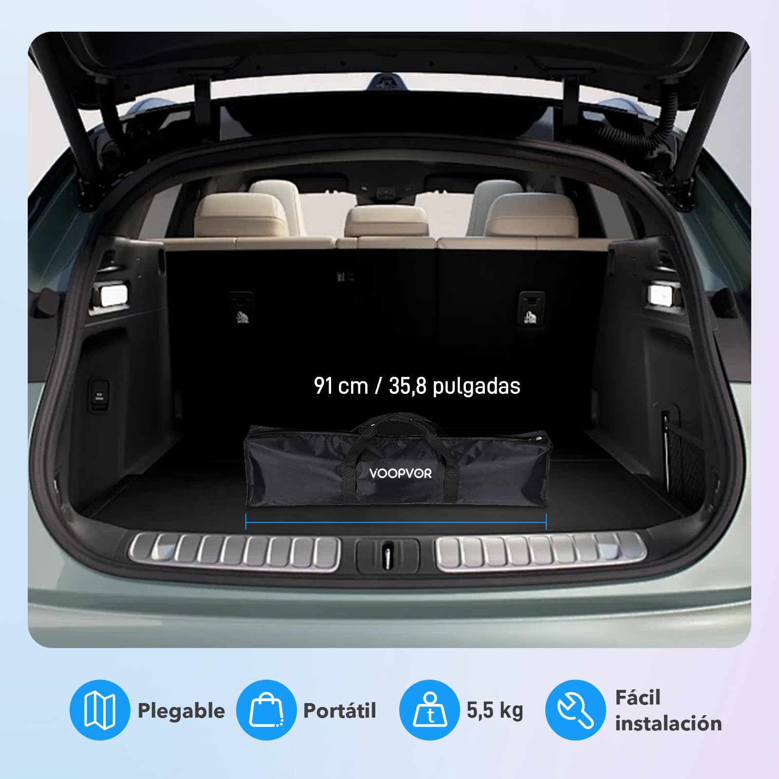 Pantalla de proyección para exteriores con trípode de 150 pulgadas: pantalla de proyección portátil 16:9 4K HD, pantalla de cine para interior/exterior, con bolsa de transporte y soporte