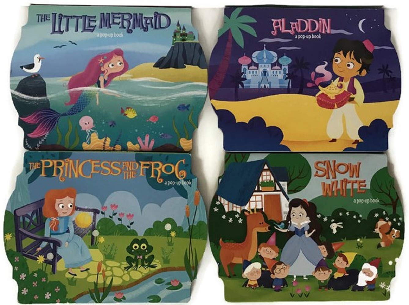 Children's Classic Pop-Up 3-D Story Books, 4-Book Set