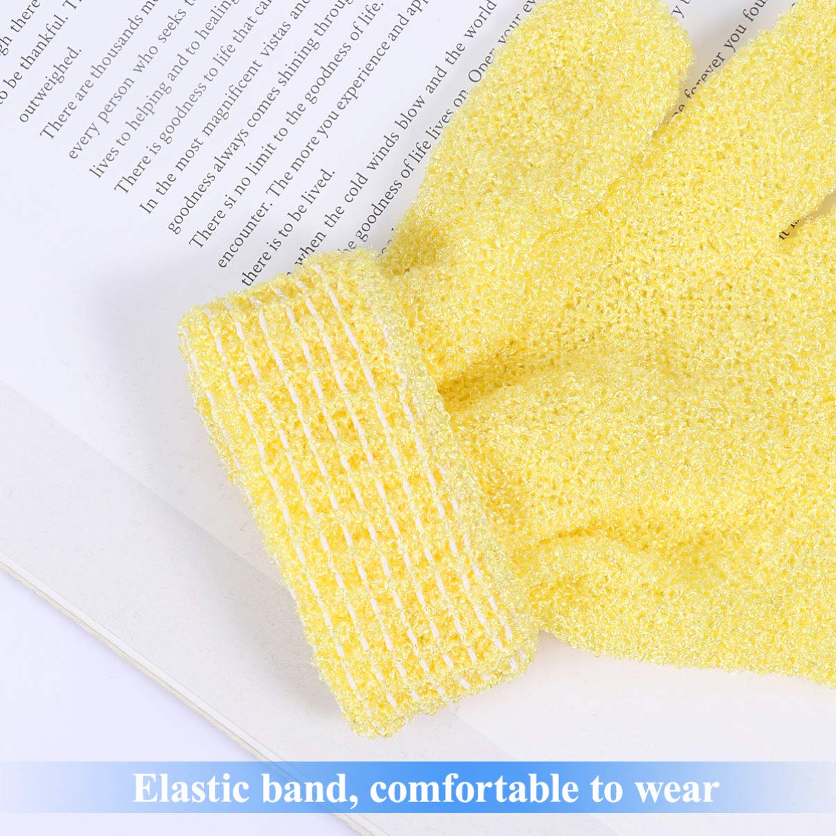 Beaupretty Peeling-Handschuhe – 30 Stück, Body Scrub Für Glatte Haut, Leichtes Rücken-Peeling, Nylon