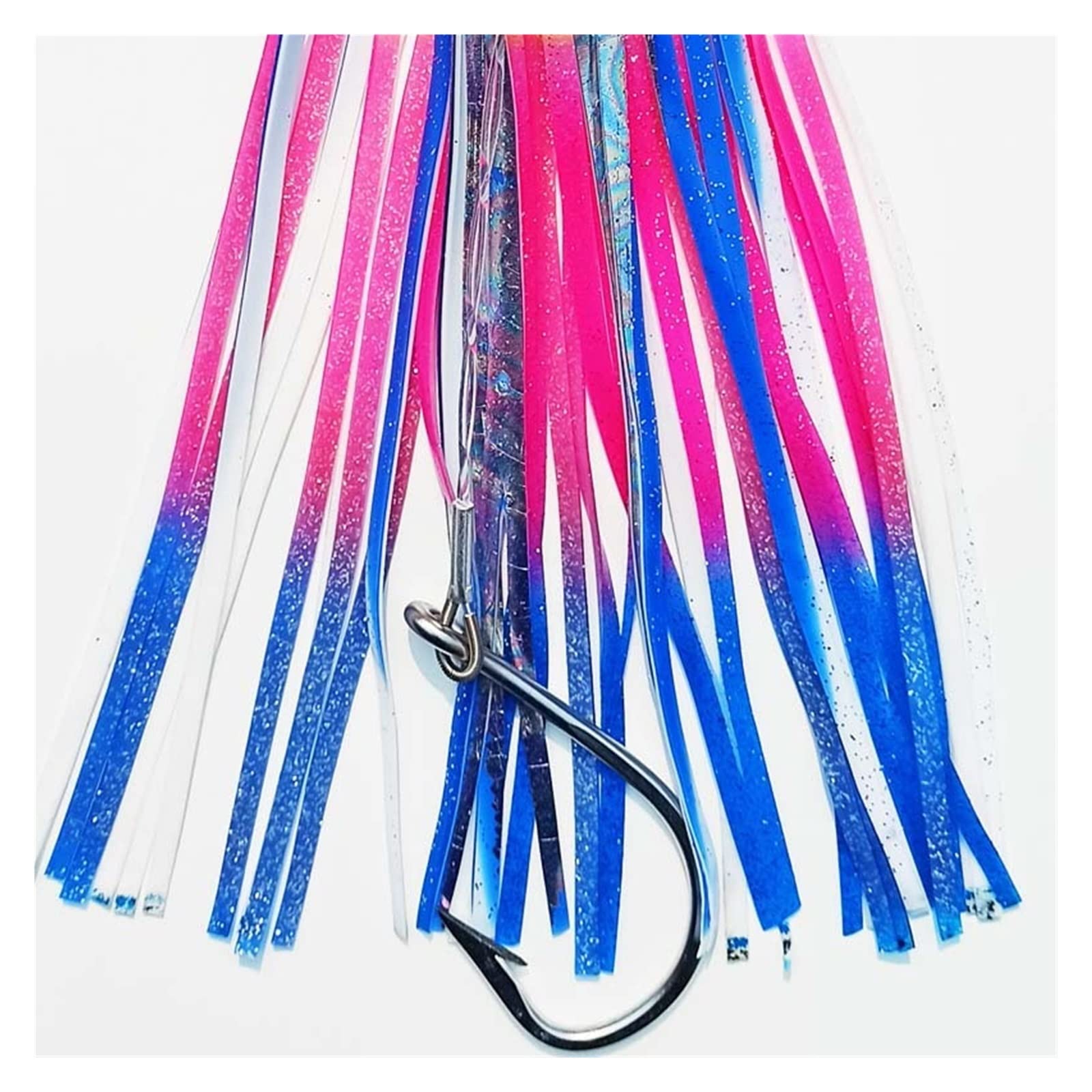 XILILHC 1 PZ 33 cm 160g Barca da Pesca A Traina Esca Calamari Esche da Pesca 13 Pollici Big Game Lure Tonno Metal Head Octopus Sea Fishing Lure