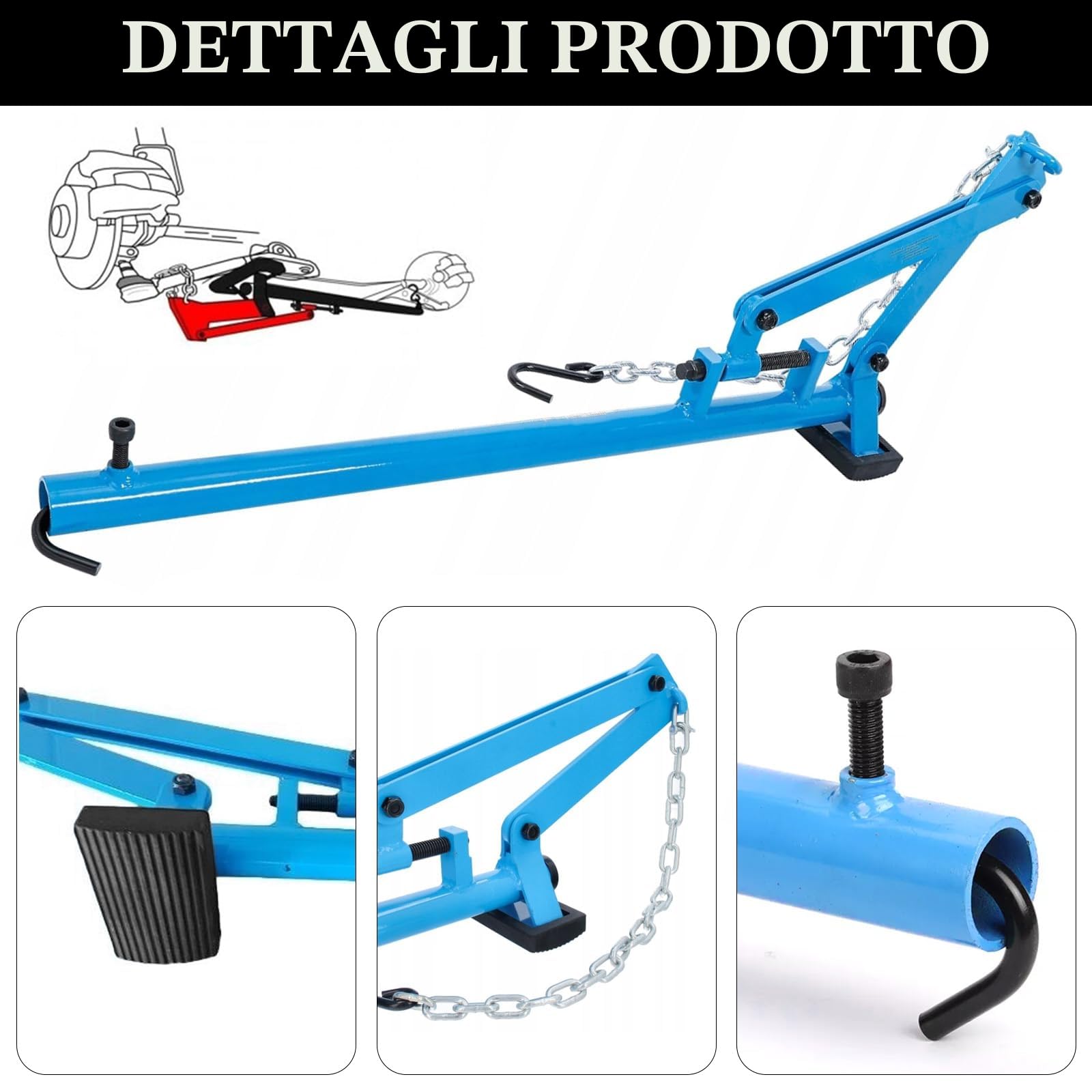Strumento Leva Braccio Oscillante, Strumento Leva Per Auto Separatore Telaio Auto Barra Strumenti Riparazione Cuscinetto Ruota Braccio Oscillante Sospensione Veicolo Telaio