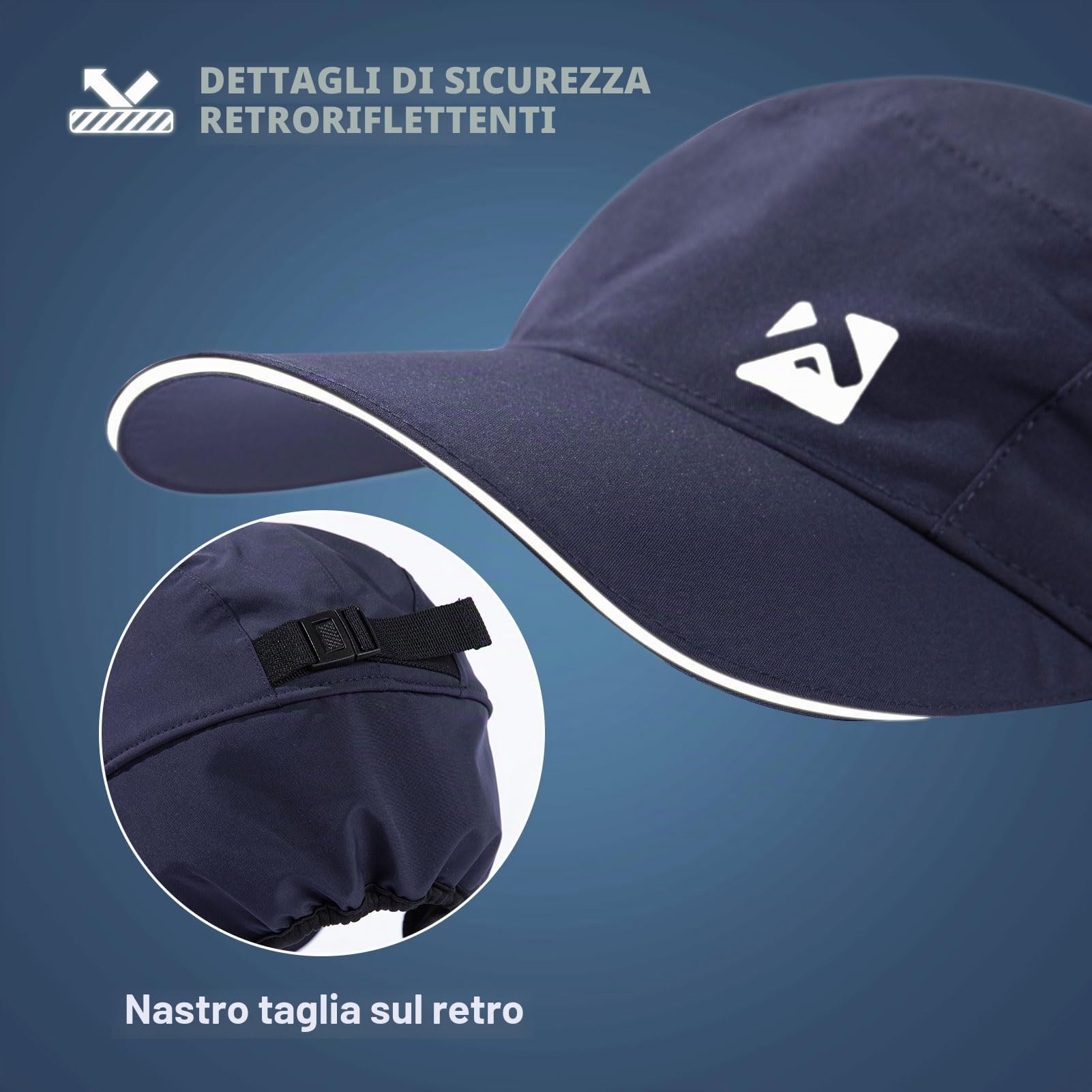 TOP-EX Oversize XL XXL Uomo Impermeabile Inverno Baseball Cap Pile Earflap Trapper Cappello per il Freddo Grande Testa